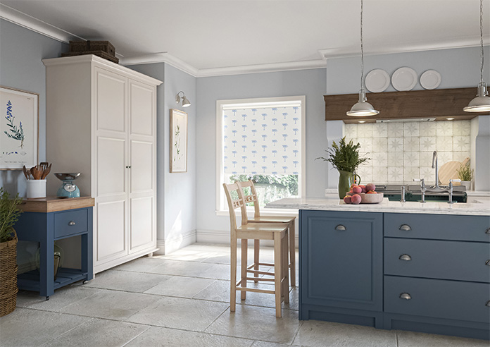 Miami Sunset, Cool Blues - Twist&Fit Roller Blind - Image 7